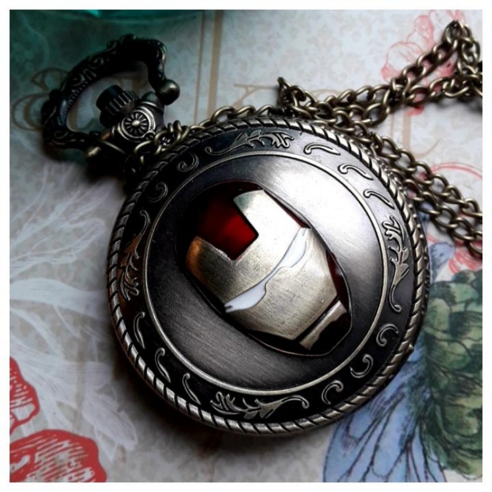 Iron man pocket watch - Picture 2 of 6